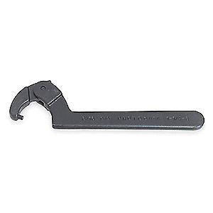 Stanley® 4 1/2 - 6 1/4" Black Oxide Forged Alloy Steel Proto® ProtoBlack™ Adjustable Pin Spanner Wrench