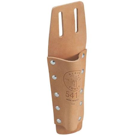 Klein Tools 2 1/8'' X 7 3/4" Brown Leather Cable-Splicer's Knife Holder With 2 1/4" Slotted Belt