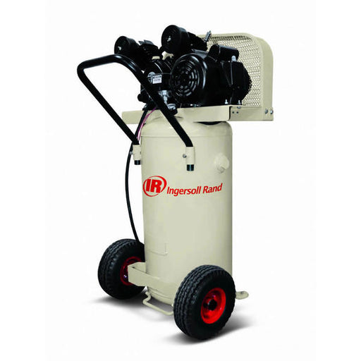 Ingersoll Rand 2 HP 5.5 CFM 135 PSI Portable Single-Stage Garage Mate Air Compressor With 20 Gallon Vertical Tank